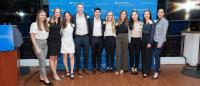 student inductees at OKU induction ceremony